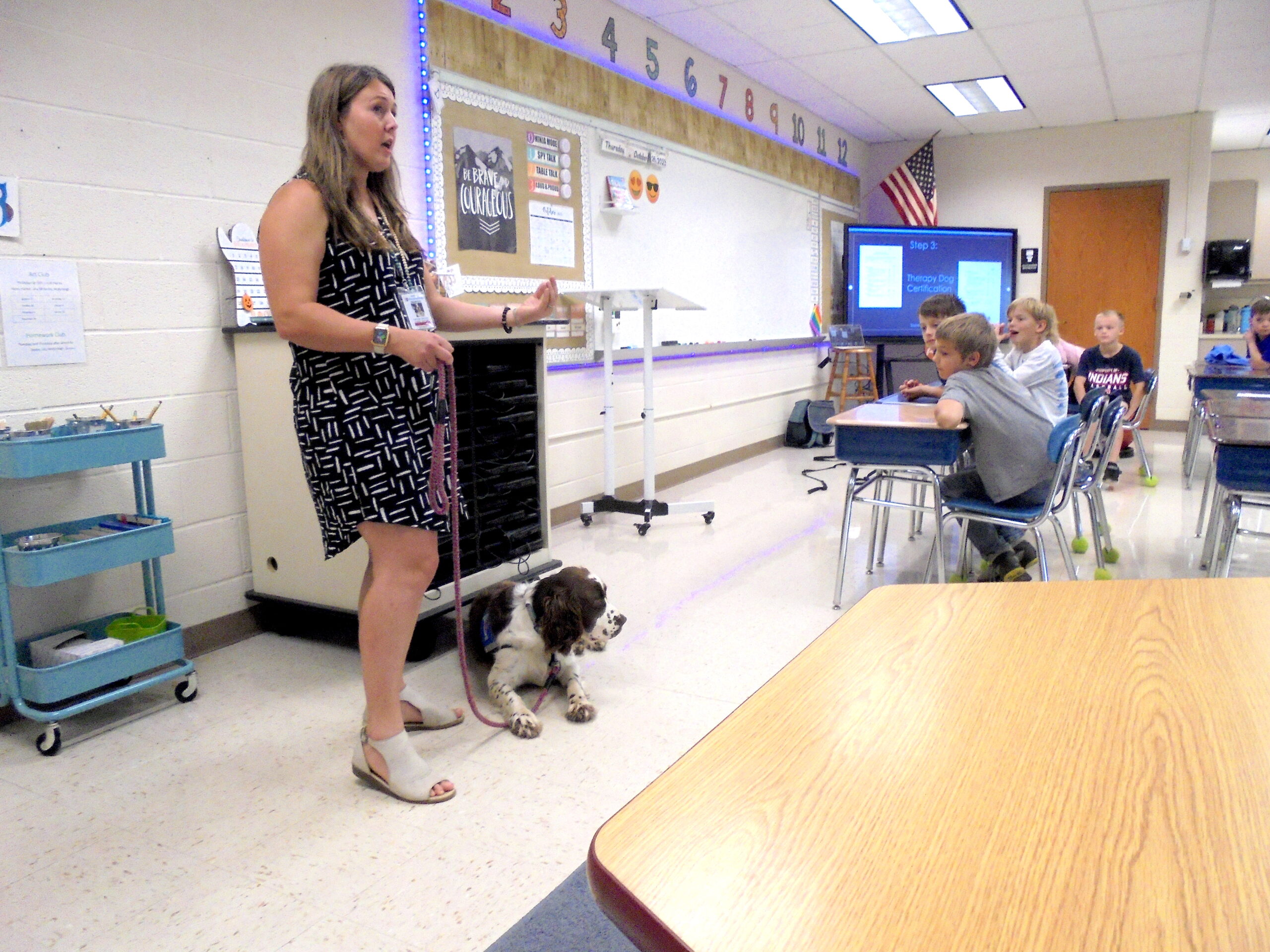 Therapy Dog Program Begins At Clymer School News, Sports, Jobs Post